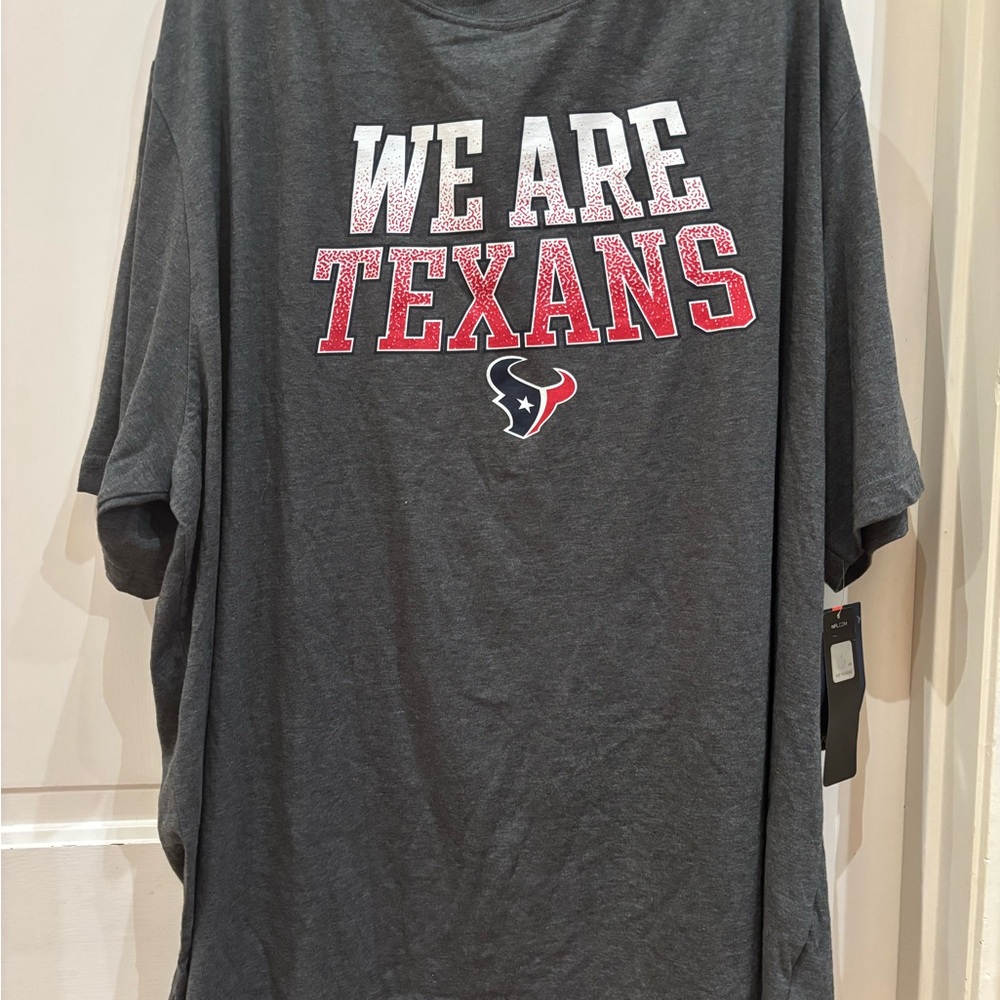 Houston Texans Dark Gray Short Sleeve Tee